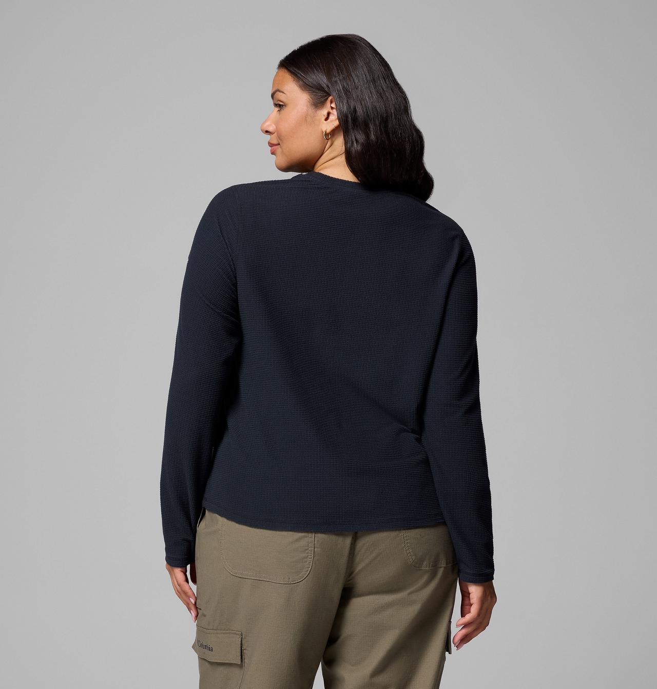 Brea Falls™ Grid Crew LS | 010 | 1X 3