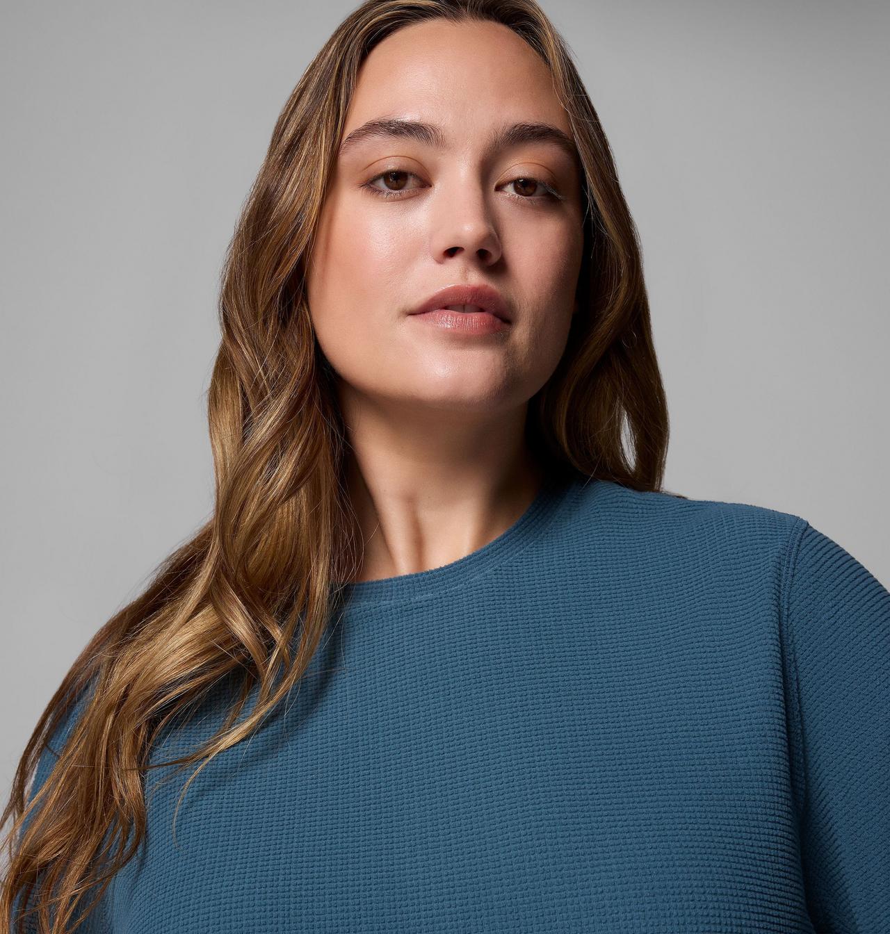 Brea Falls™ Grid Crew LS | 429 | 2X 5