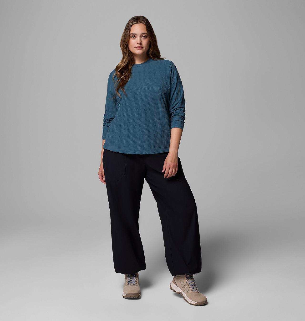 Brea Falls™ Grid Crew LS | 429 | 2X 2