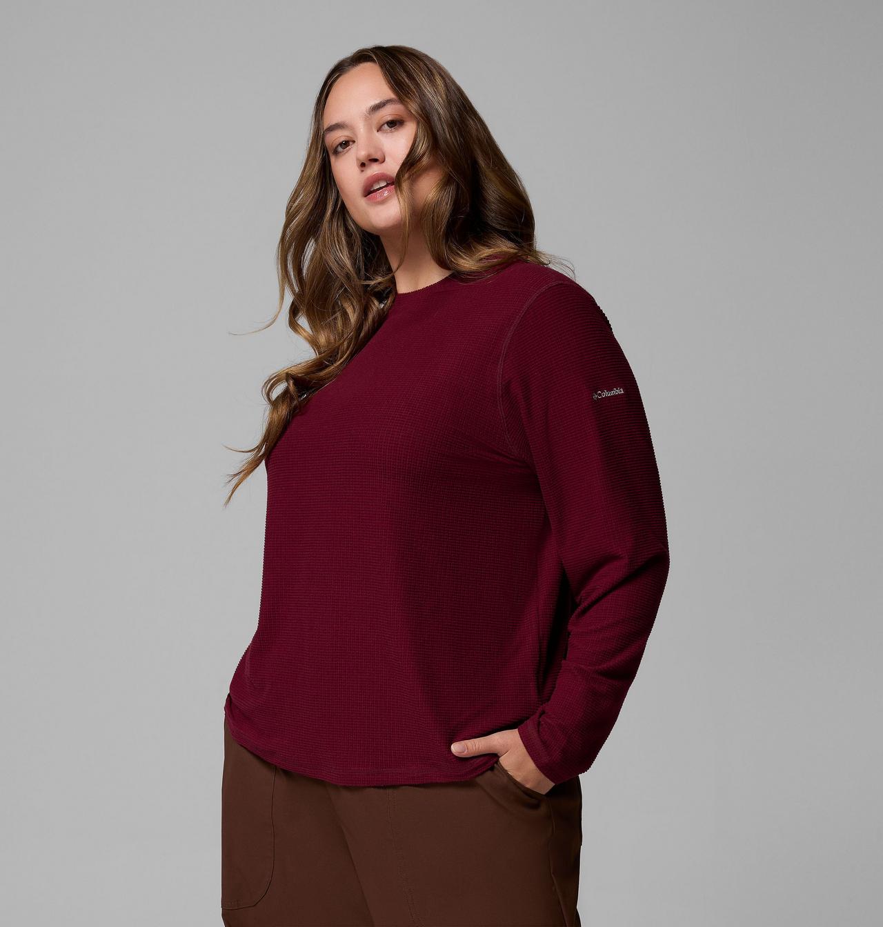 Brea Falls™ Grid Crew LS | 624 | 2X 4