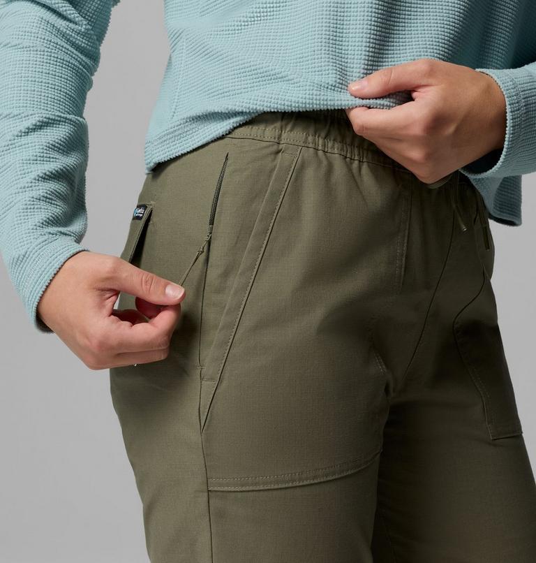 Women's ROC Ripstop Jogger, Color: Stone Green, image 6