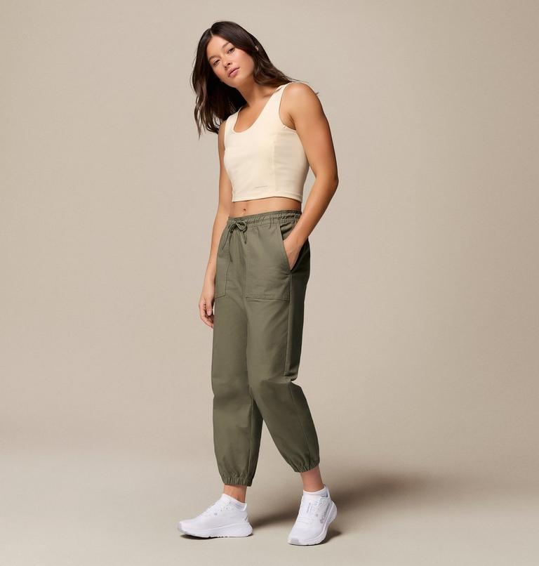 Women's ROC Ripstop Jogger, Color: Stone Green, image 10