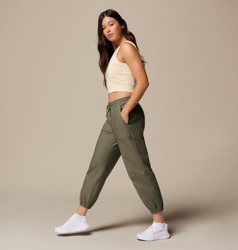 Women's ROC Ripstop Jogger, Color: Stone Green, image 12