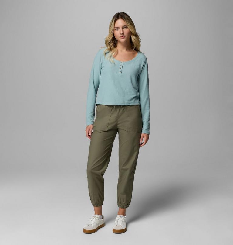 Women's ROC Ripstop Jogger, Color: Stone Green, image 2