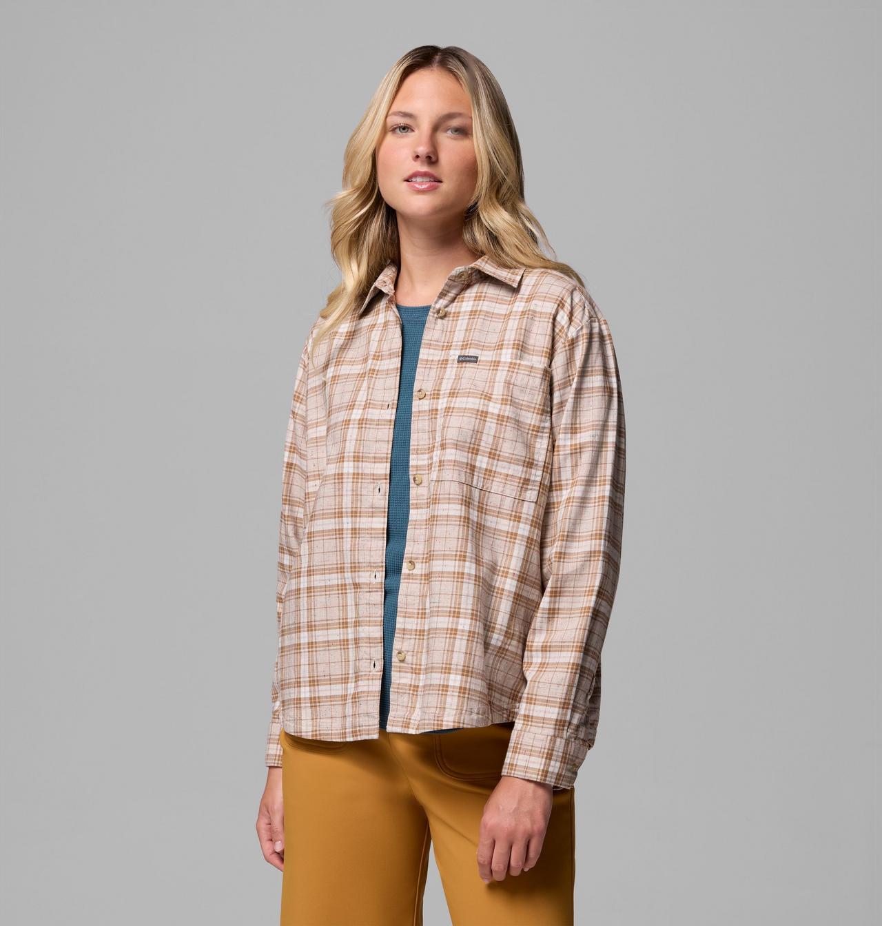 Women's Blue Point Creek™ Woven Long Sleeve Shirt 5
