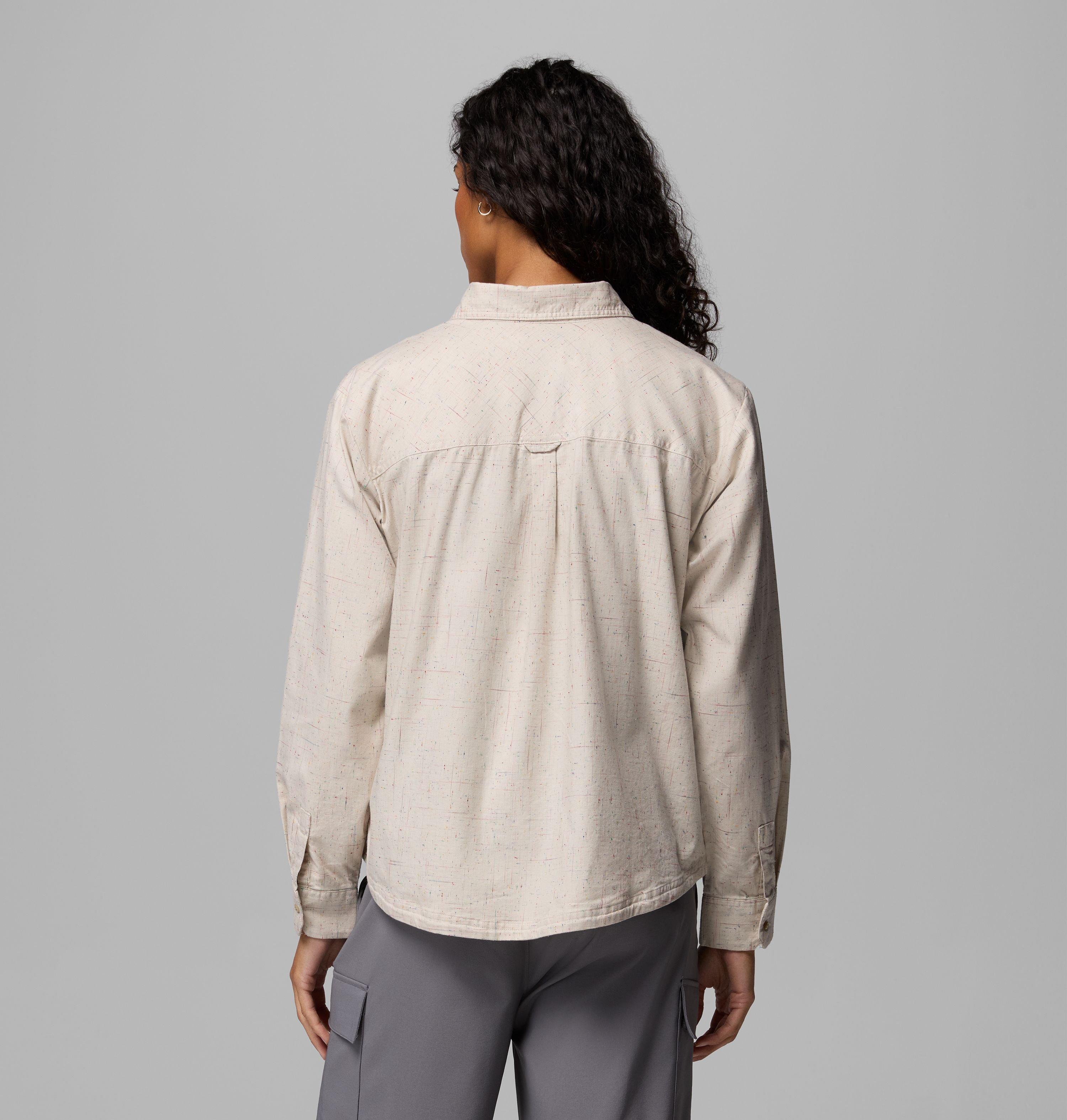 Women's Blue Point Creek Woven Long Sleeve Shirt | 279 | XXL 3