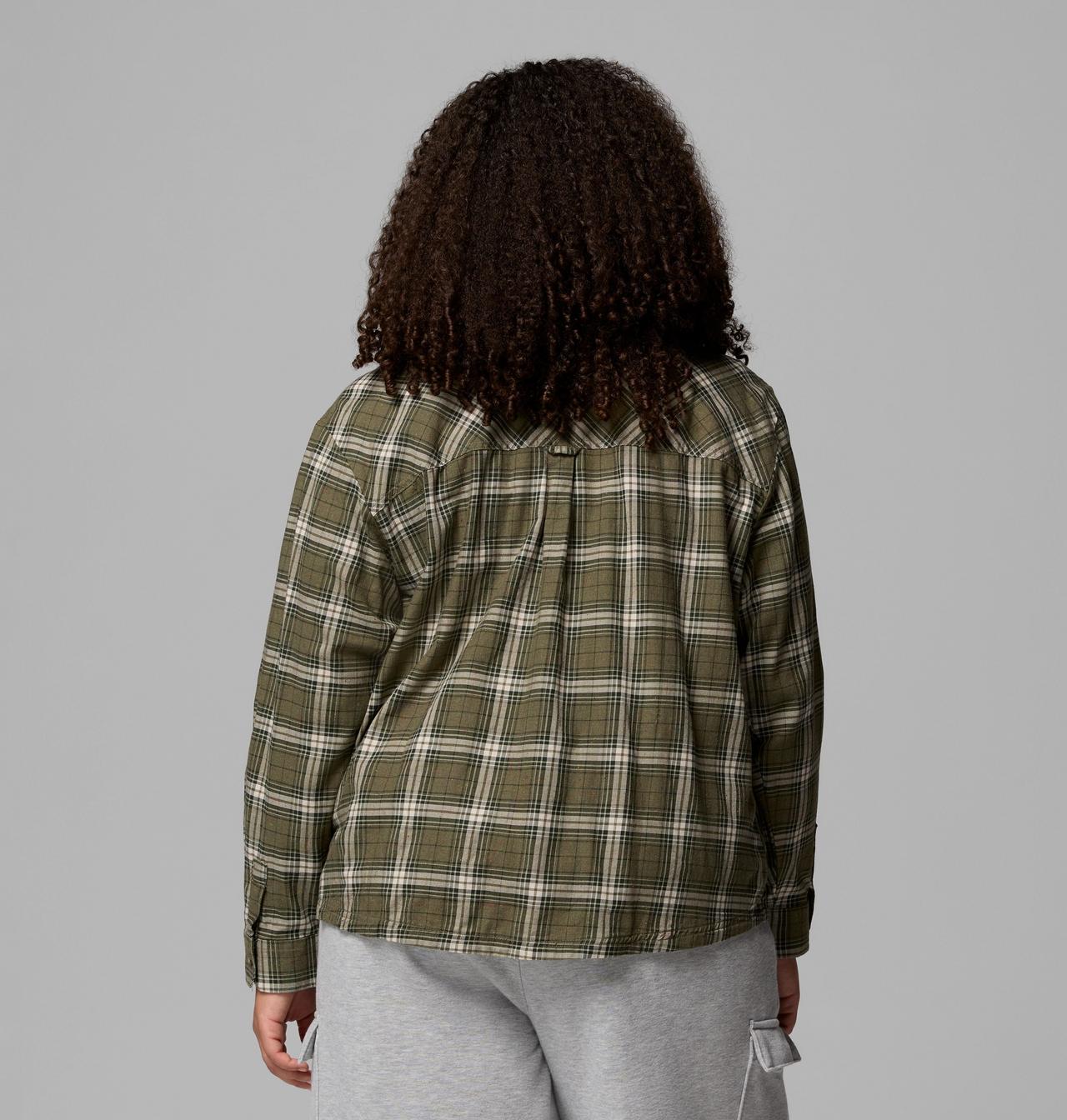 Women's Blue Point Creek™ Woven Long Sleeve Shirt - Plus Size 3