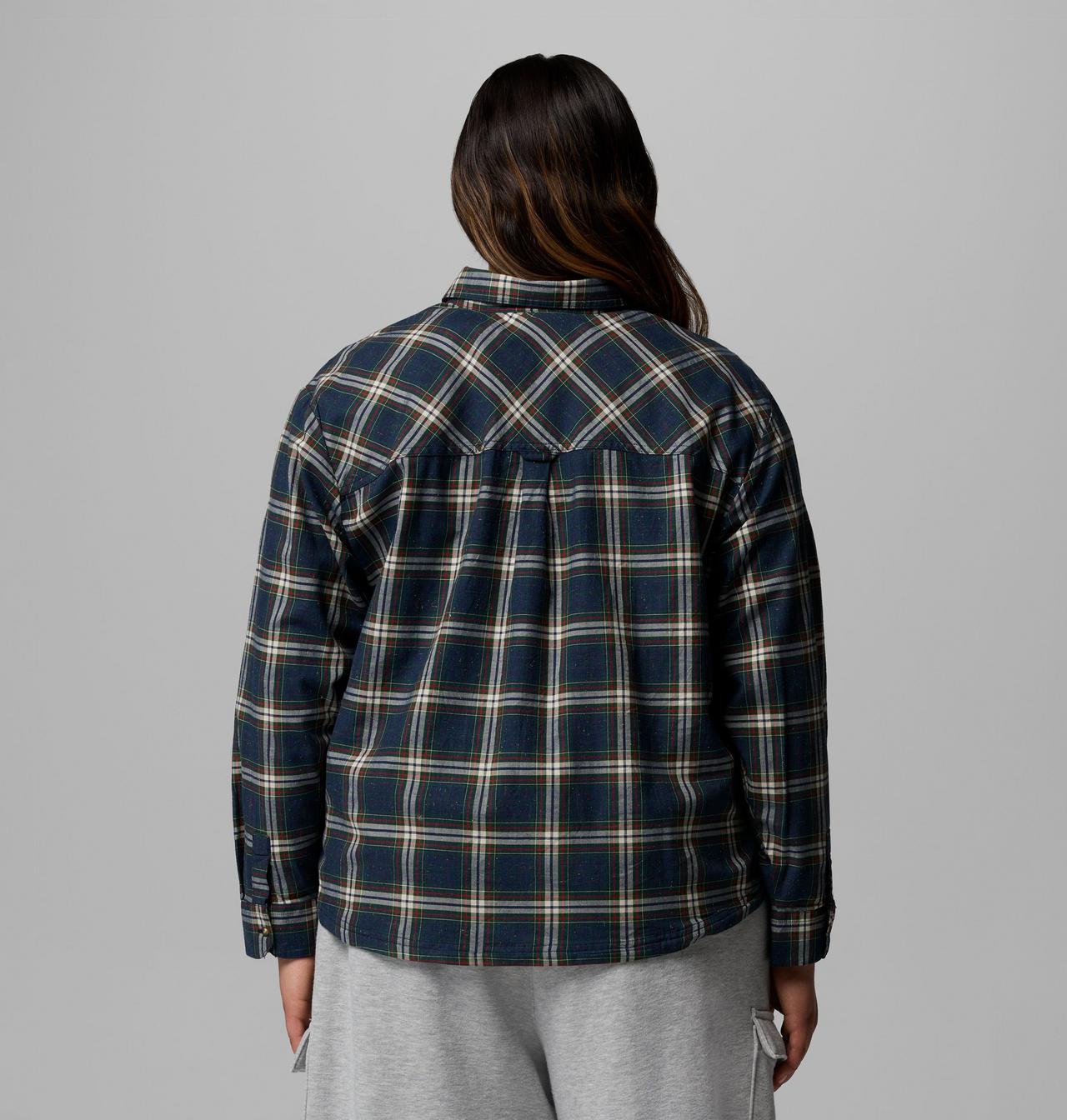 Women's Blue Point Creek™ Woven Long Sleeve Shirt - Plus Size 3