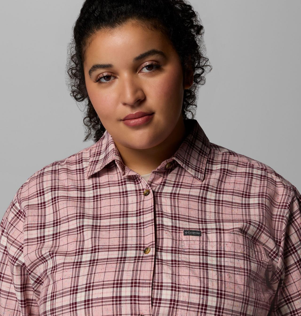 Women's Blue Point Creek™ Woven Long Sleeve Shirt - Plus Size | 659 | 2X 6