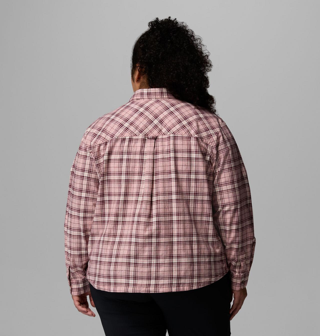 Women's Blue Point Creek™ Woven Long Sleeve Shirt - Plus Size | 659 | 2X 3