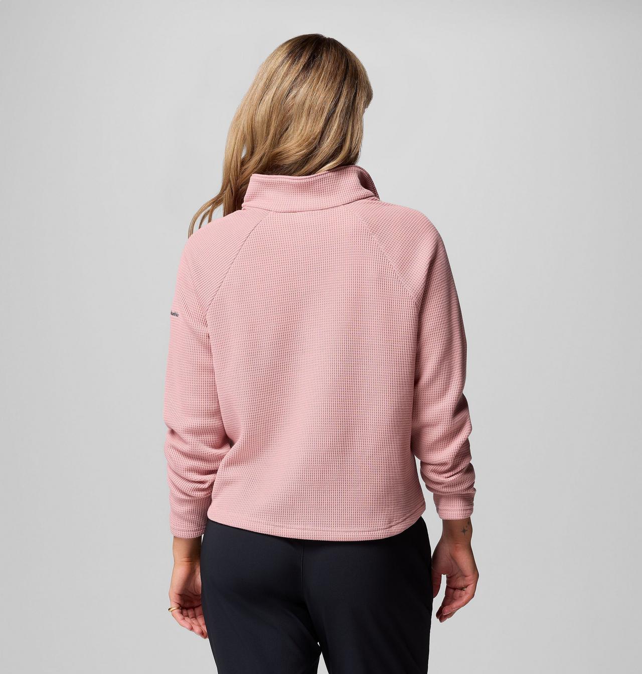 Women's Holly Hideaway™ Waffle Half Snap Shirt | 659 | M 3