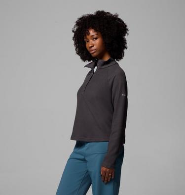 Maglia a nido d’ape con abbottonatura a metà lunghezza Holly Hideaway da donna, Color: Shark, image 8