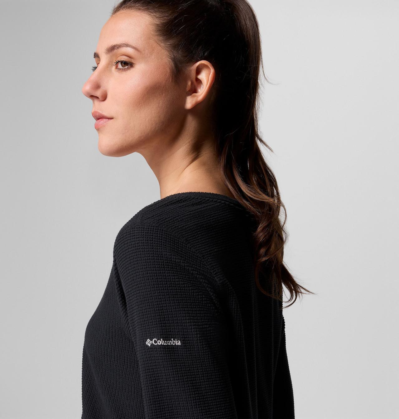 Women's Brea Falls™ Grid Henley Long Sleeve Shirt 6