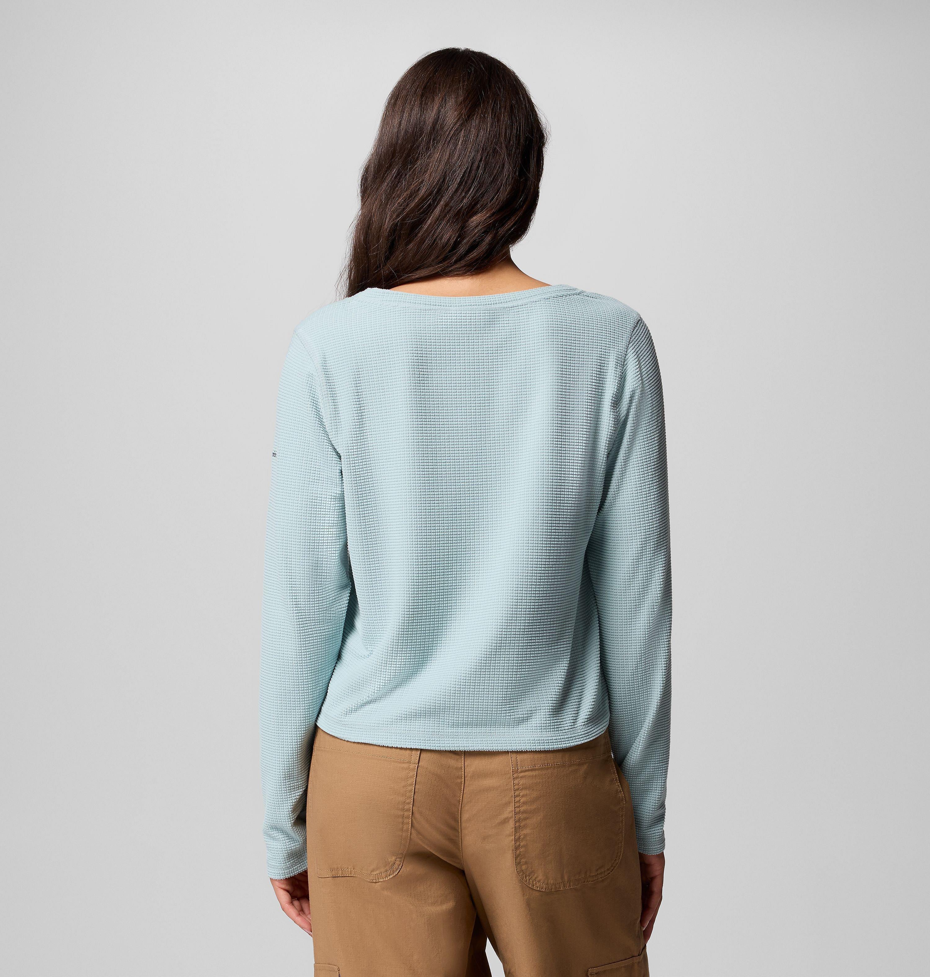 Women's Brea Falls™ Grid Henley Long Sleeve Shirt - thumbnail 8