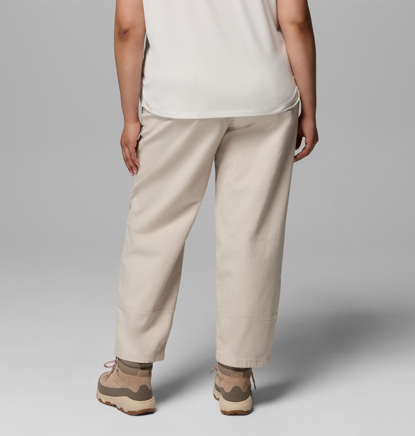Женские брюки Columbia ROC Straight Leg - Plus Size, цвет: Серо-бежевый — фото 3