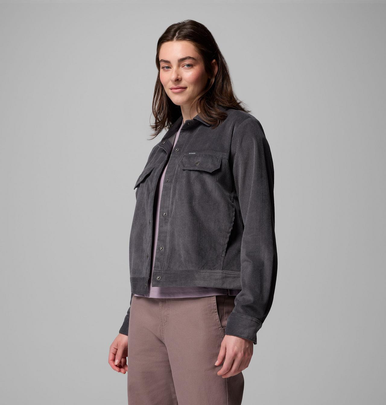 Women's Blue Point Creek™ Short Corduroy Shirt Jacket 4