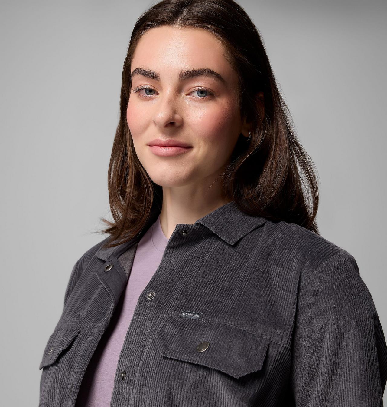 Women's Blue Point Creek™ Short Corduroy Shirt Jacket 5