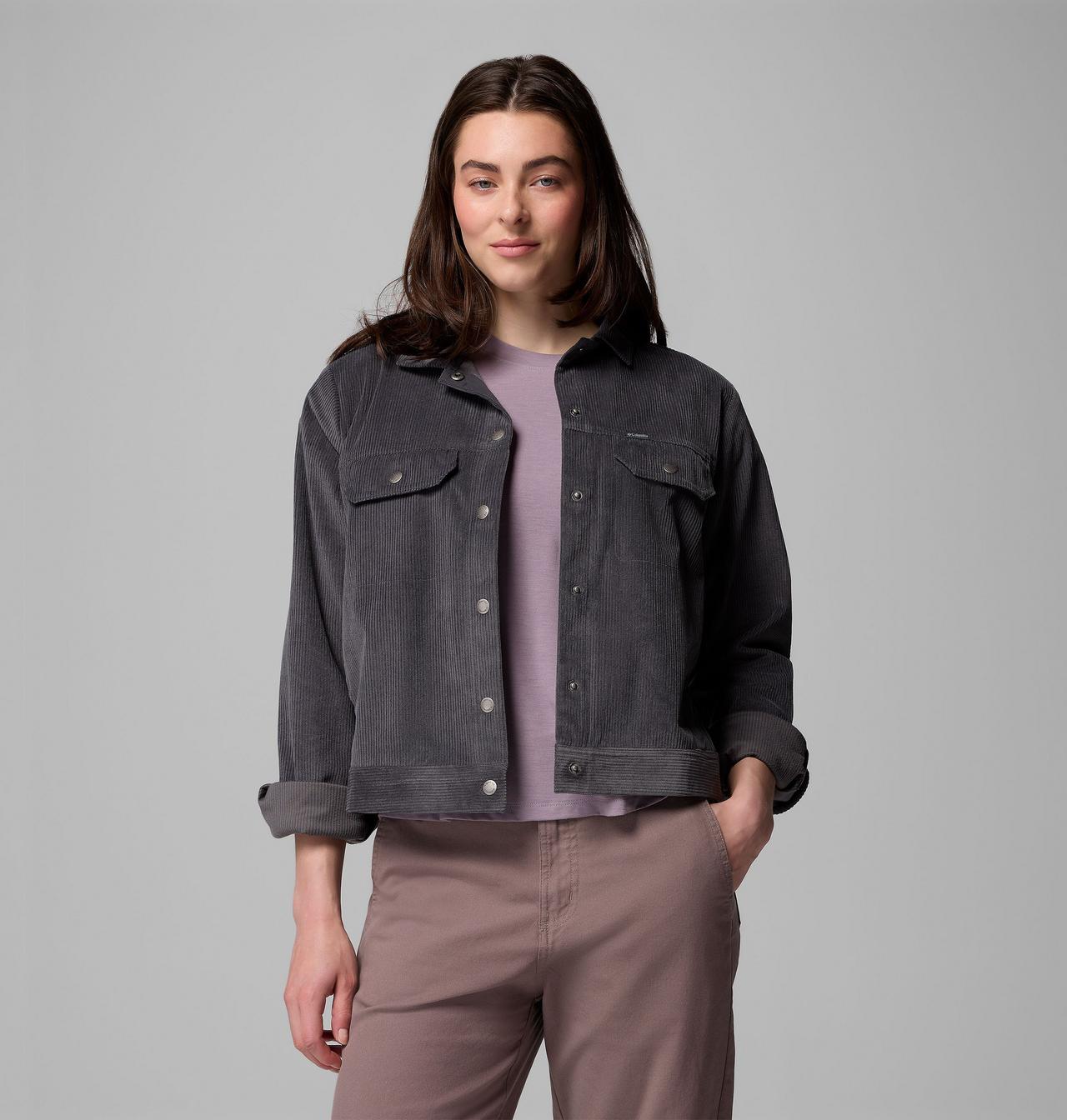 Women's Blue Point Creek™ Short Corduroy Shirt Jacket 6