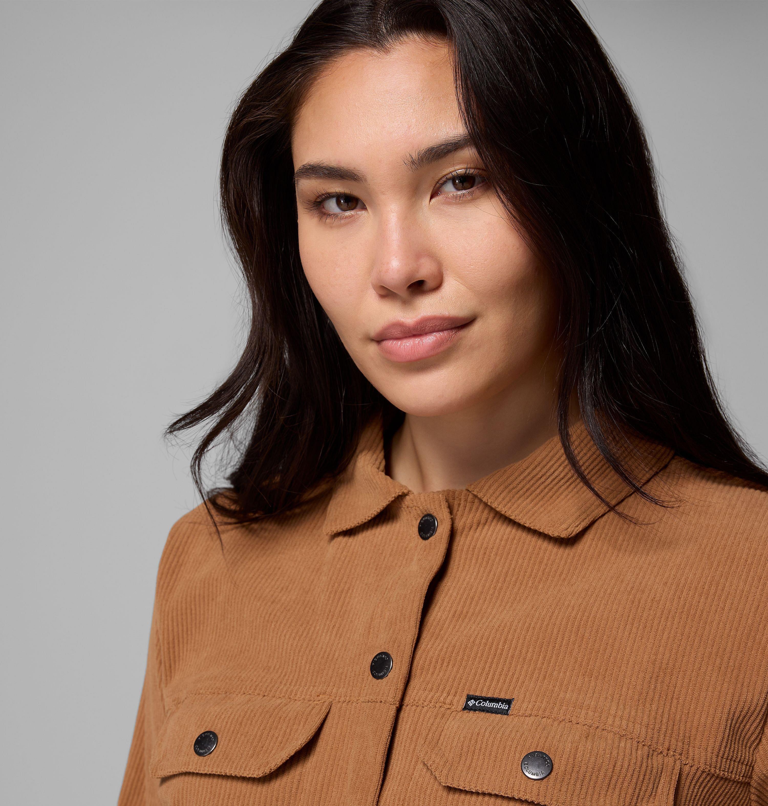 Women's Blue Point Creek Short Corduroy Shirt Jacket | 224 | XL 6