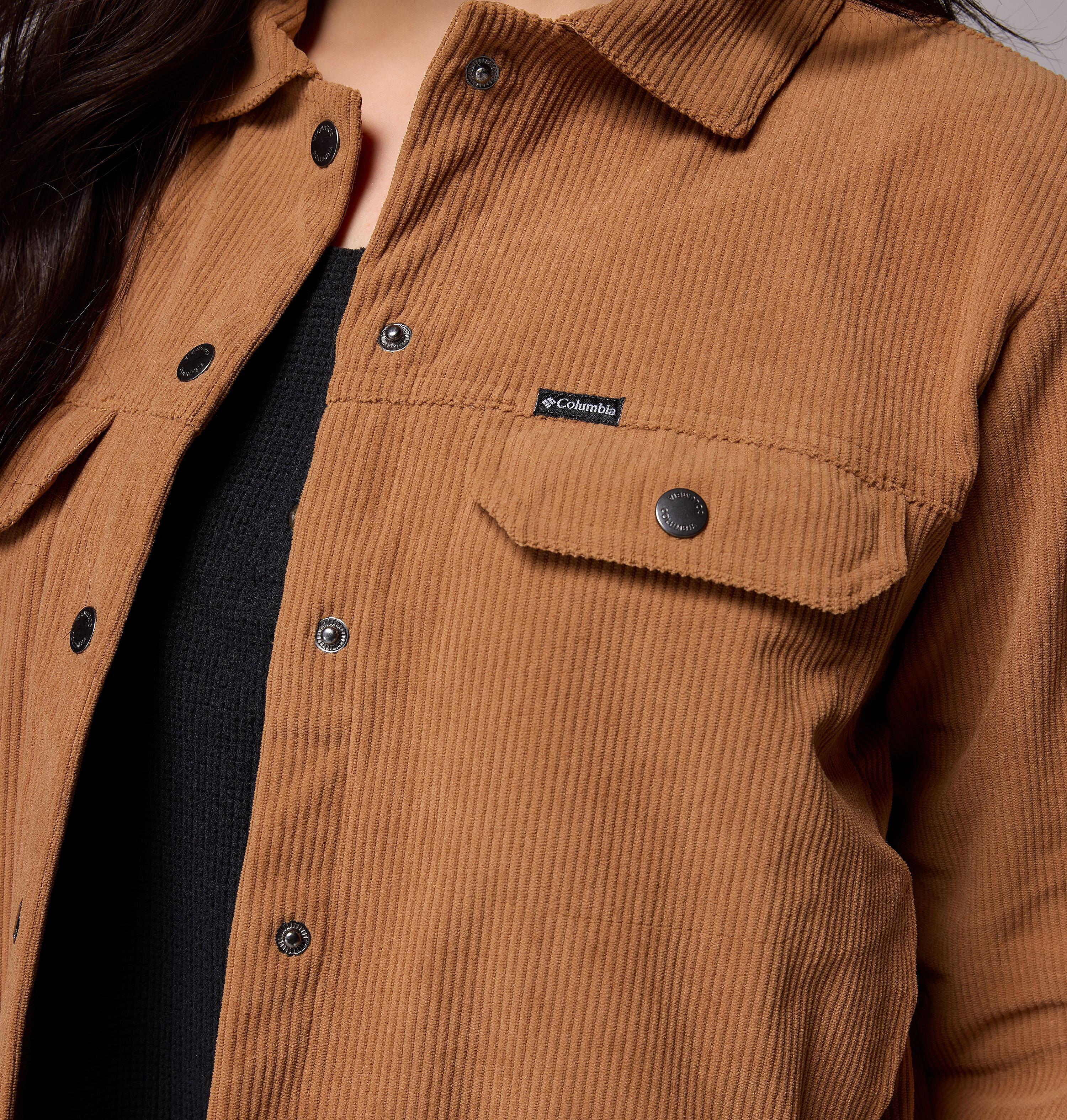 Women's Blue Point Creek Short Corduroy Shirt Jacket | 224 | XL 7