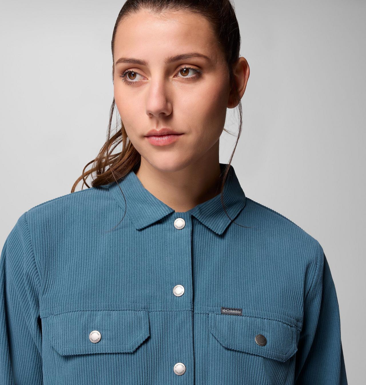 Blue Point Creek™ Short Corduroy Shirt J | 429 | L 6