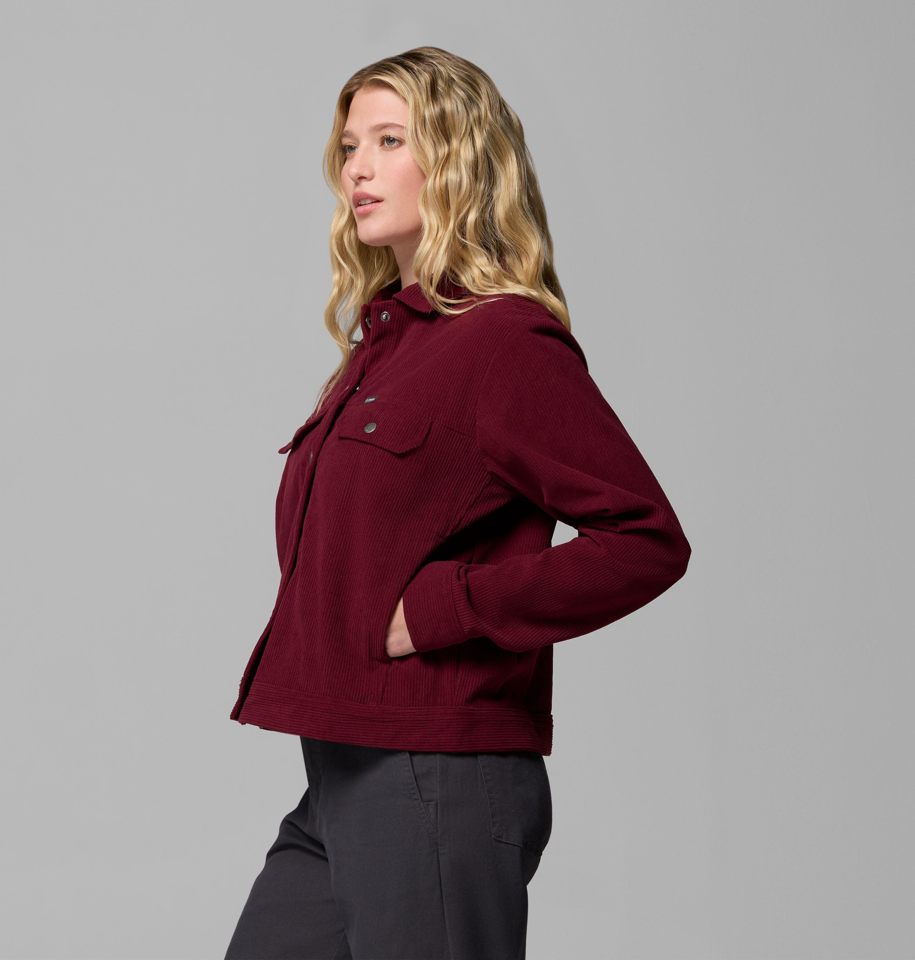 Women's Blue Point Creek™ Short Corduroy Shirt Jacket - thumbnail 4