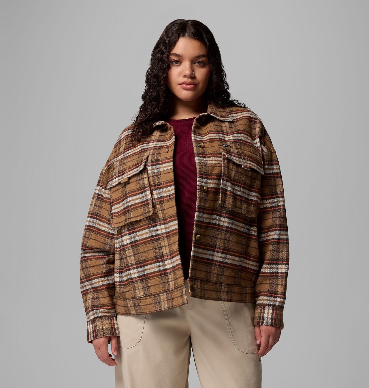 Women's Wildest Venture™ Shirt Jacket - Plus Size | 257 | 1X 5