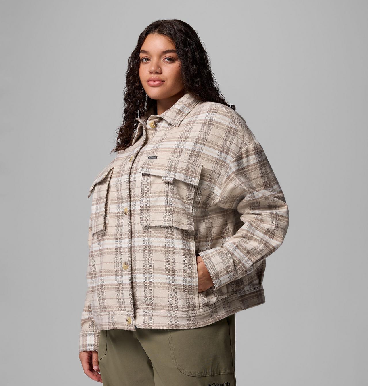 Women's Wildest Venture™ Shirt Jacket - Plus Size | 278 | 3X 4