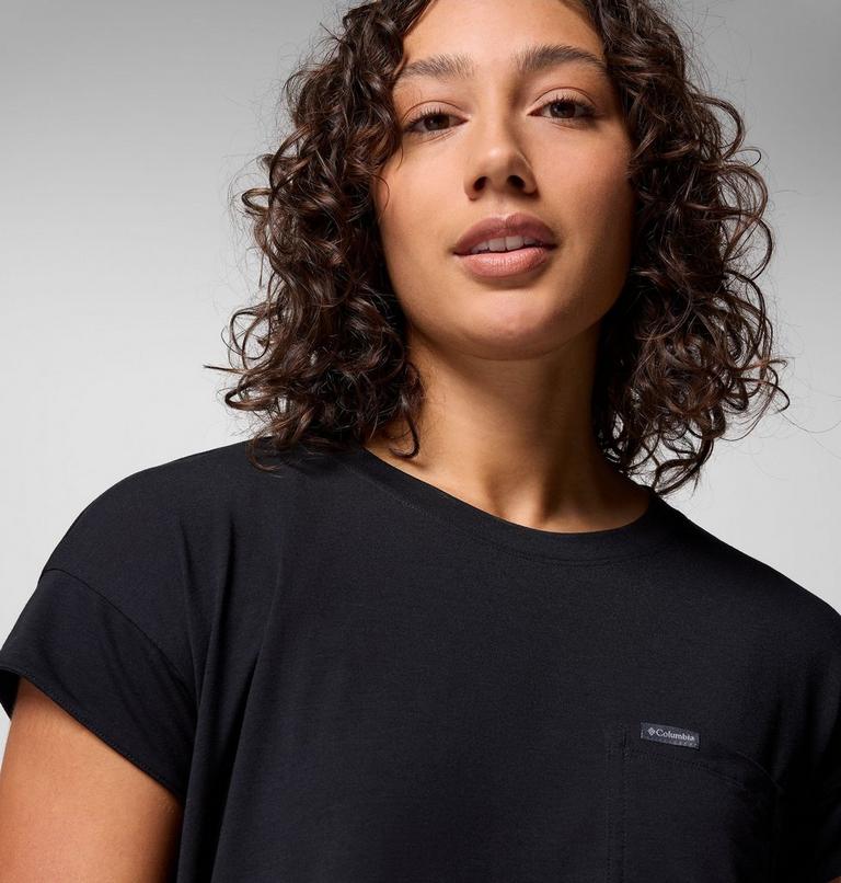 Women's Daniela Falls Technical T-Shirt, Color: Black, image 5