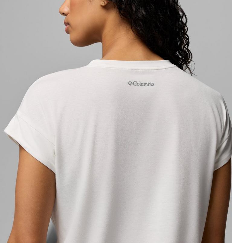 Women's Daniela Falls Technical T-Shirt, Color: Sea Salt, image 6