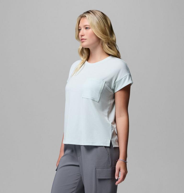 Women's Daniela Falls Technical T-Shirt, Color: Tea Light, image 4