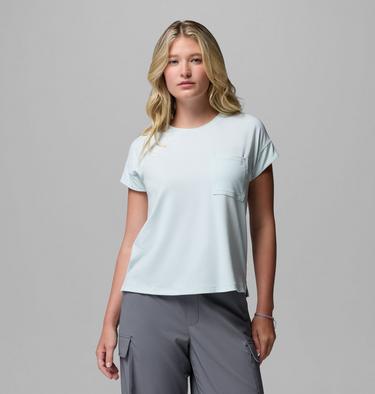 Women's Daniela Falls Technical T-Shirt, Color: Tea Light, image 7