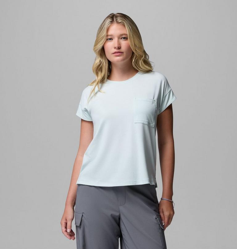 Women's Daniela Falls Technical T-Shirt, Color: Tea Light, image 1