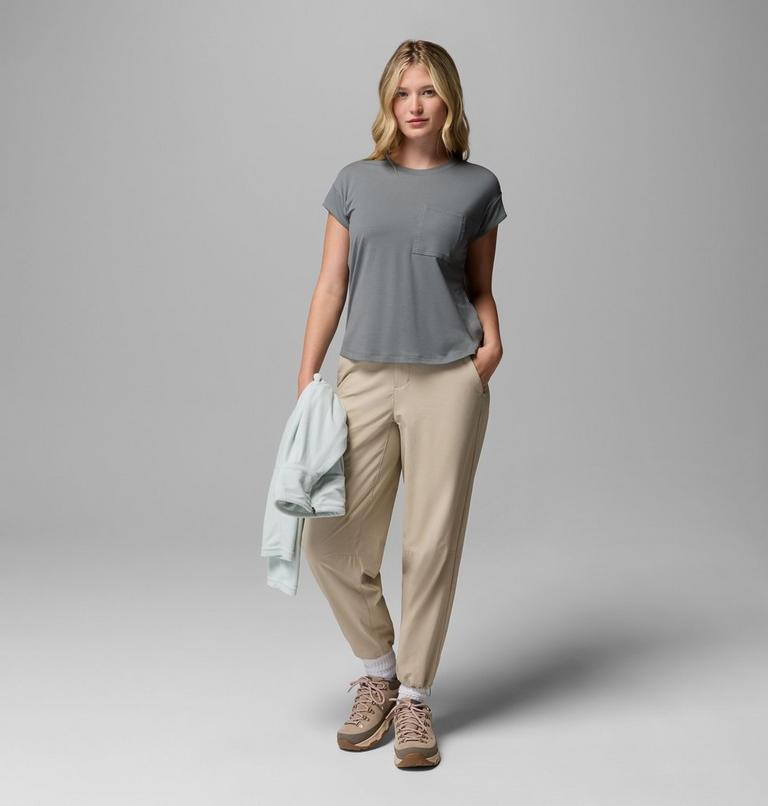 Women's Daniela Falls Technical T-Shirt, Color: Sedona Sage, image 2