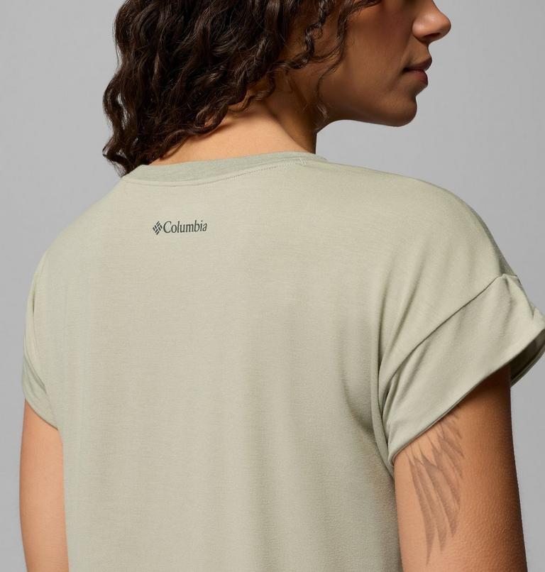 Women's Daniela Falls Technical T-Shirt, Color: Safari, image 6