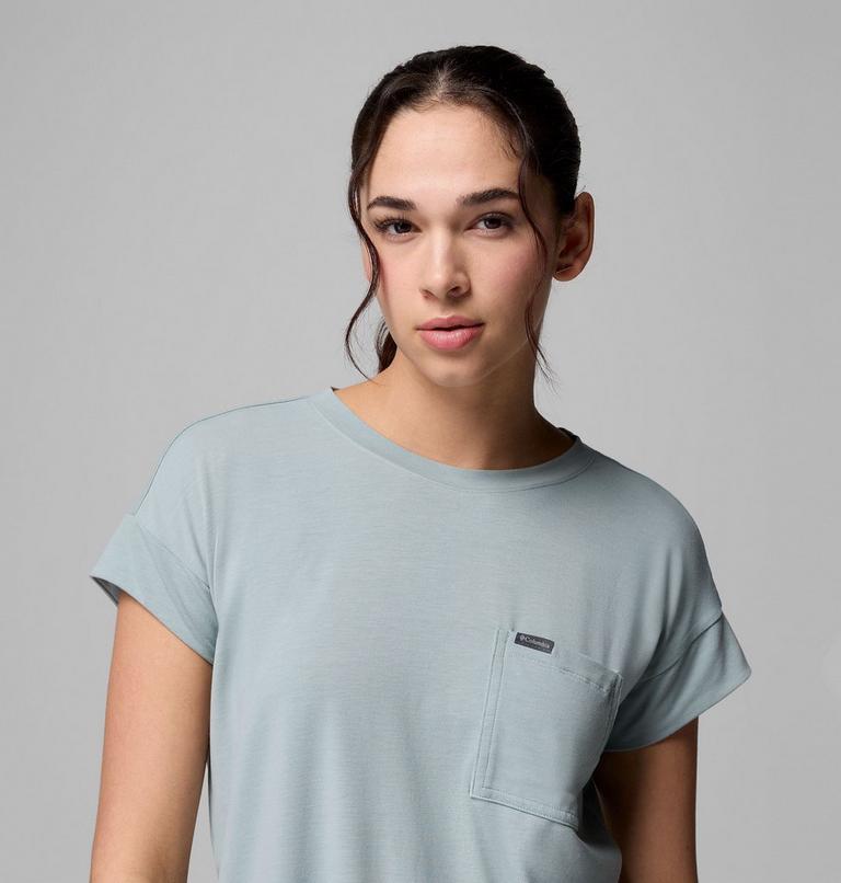 Women's Daniela Falls Technical T-Shirt, Color: Crushed Blue, image 5