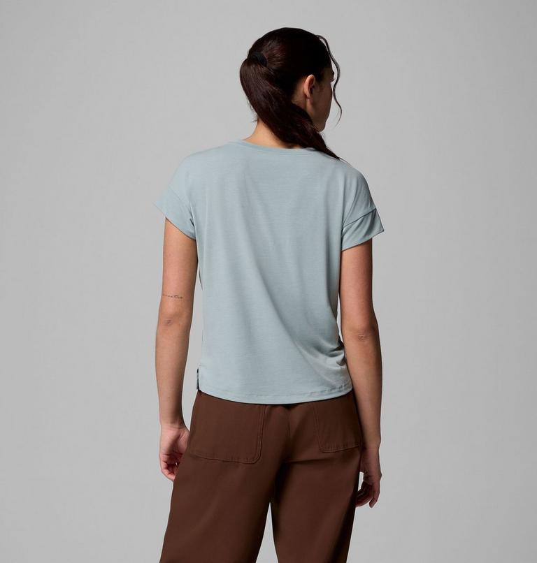 Women's Daniela Falls Technical T-Shirt, Color: Crushed Blue, image 3