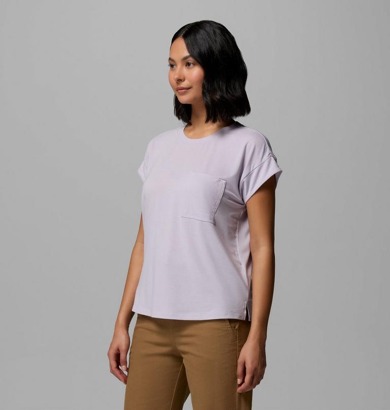 Women's Daniela Falls Technical T-Shirt, Color: Lavender Pearl, image 4