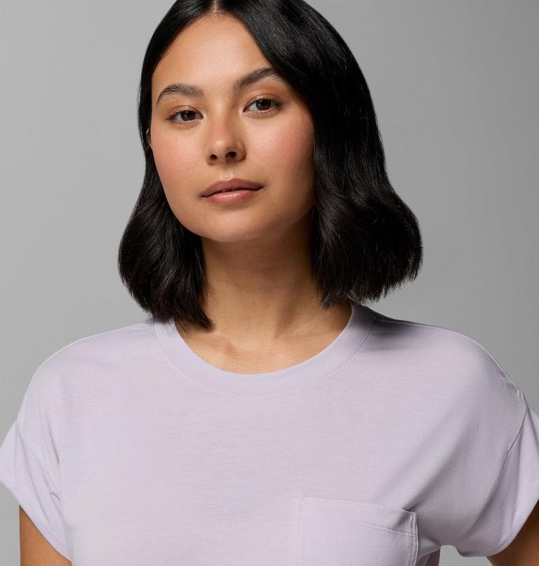Women's Daniela Falls Technical T-Shirt, Color: Lavender Pearl, image 5