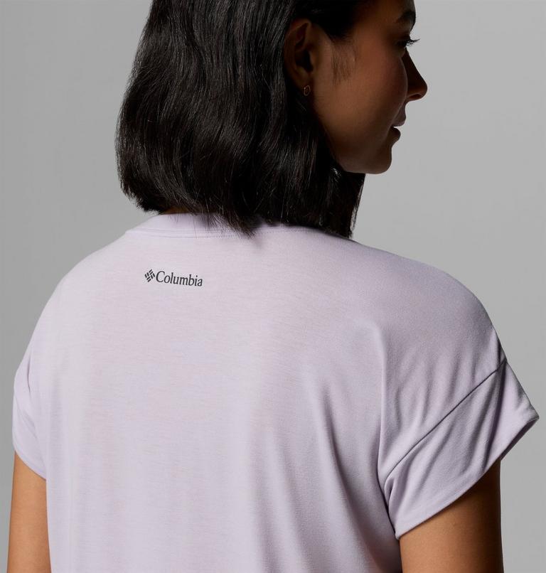 Women's Daniela Falls Technical T-Shirt, Color: Lavender Pearl, image 6