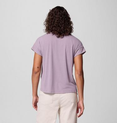 T-shirt tecnica Daniela Falls da donna, Color: Shale Purple, image 7