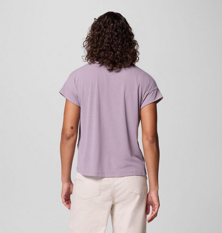 Women's Daniela Falls Technical T-Shirt, Color: Shale Purple, image 3