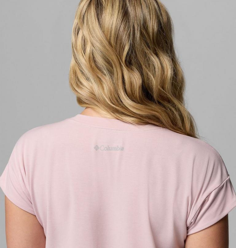 Women's Daniela Falls Technical T-Shirt, Color: Mineral Pink, image 6