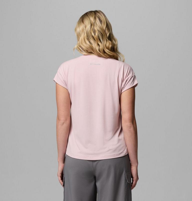 Women's Daniela Falls Technical T-Shirt, Color: Mineral Pink, image 3