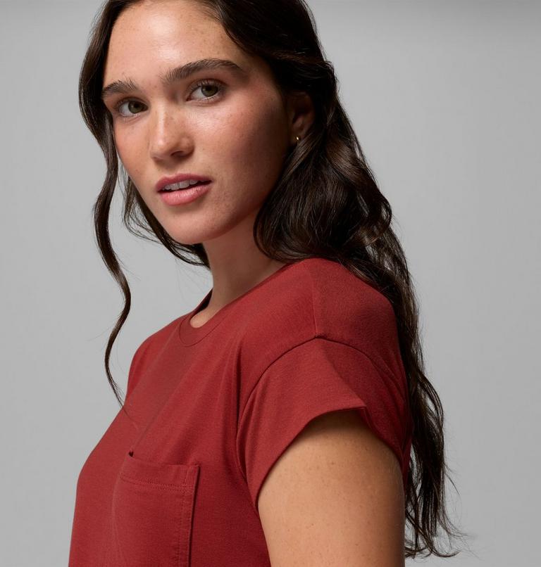 Women's Daniela Falls Technical T-Shirt, Color: Red Oxide, image 5