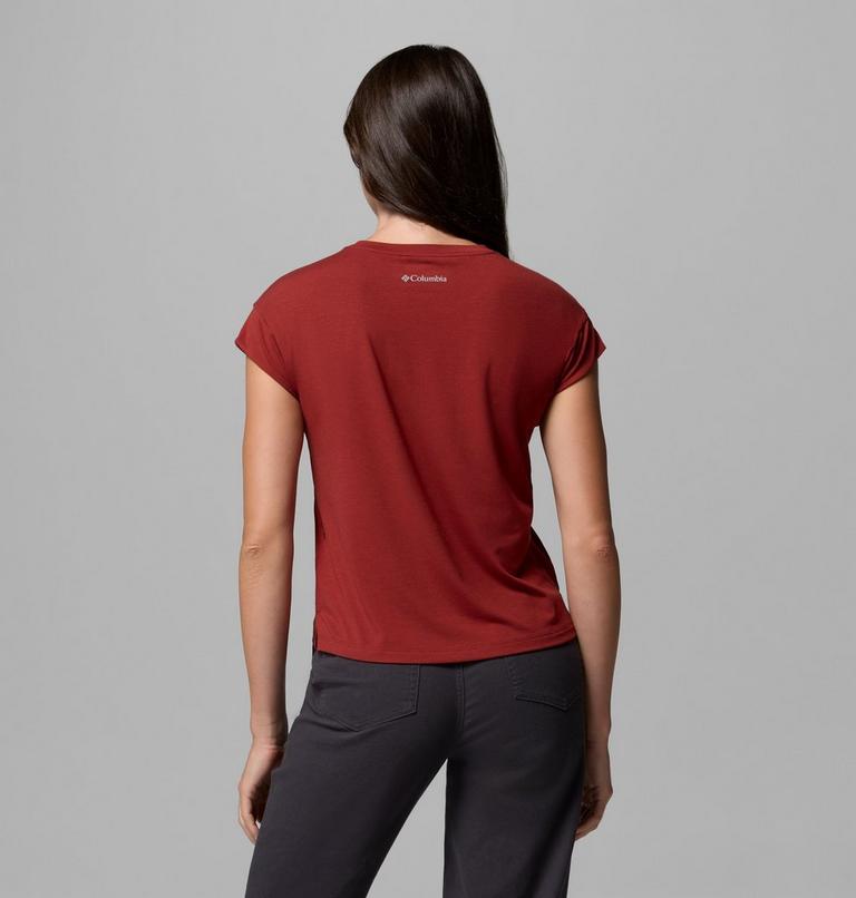 Women's Daniela Falls Technical T-Shirt, Color: Red Oxide, image 3