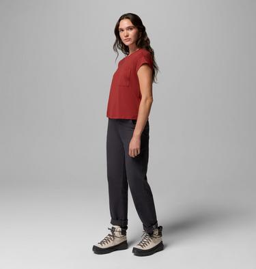 Women's Daniela Falls Technical T-Shirt, Color: Red Oxide, image 2