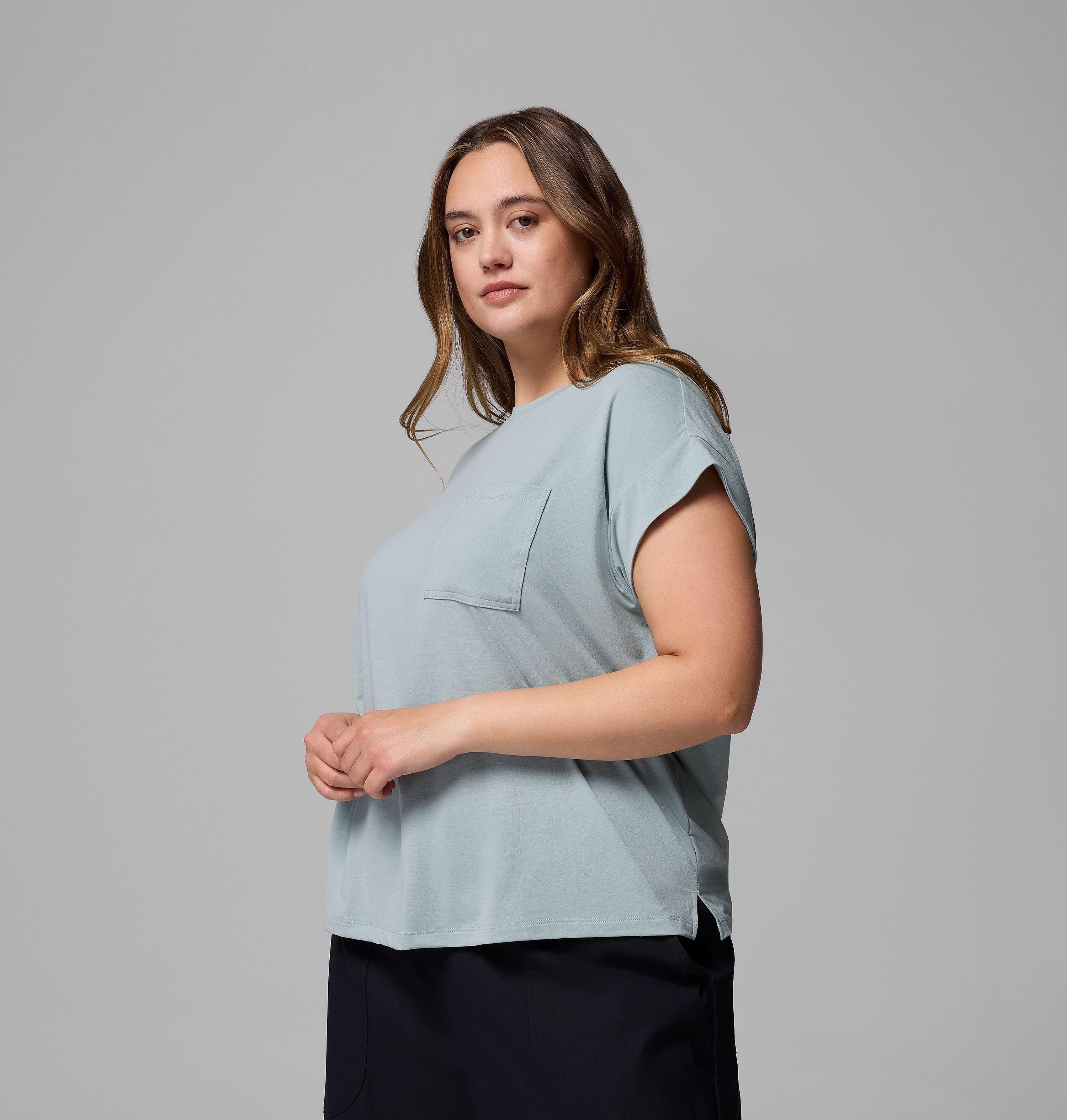 Women's Daniela Falls Short Sleeve Shirt - Plus Size 4