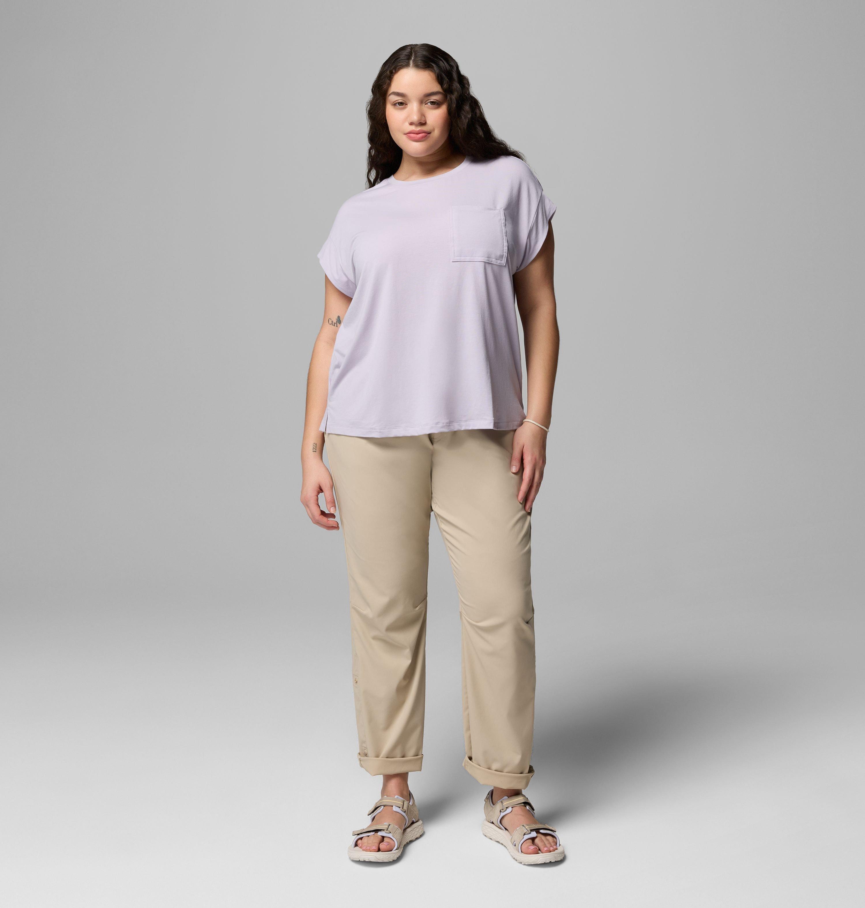 Women's Daniela Falls Short Sleeve Shirt - Plus Size | 551 | 1X 2