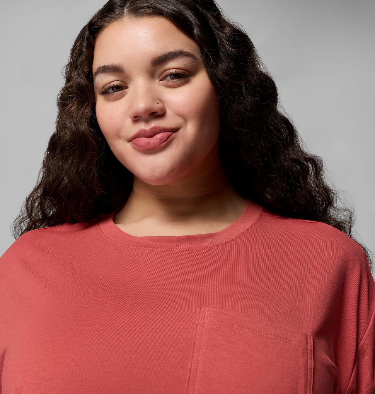 Women's Daniela Falls™ Short Sleeve Shirt - Plus Size | 643 | 3X 5